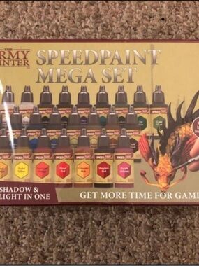 The Army Painter Speedpaint Mega Set - Yellow/Red/Green/Brown/Black